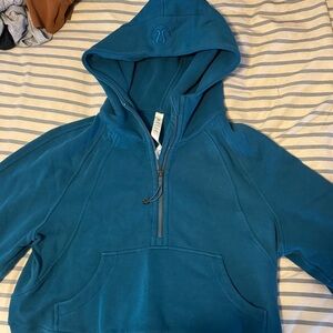 Teal Lulu lemon 1/2 zip